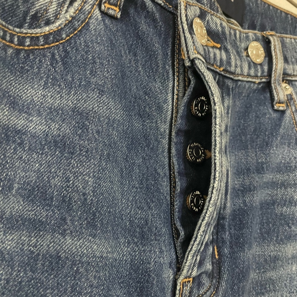 Veronica Beard Dark Blue Flare Jeans - Picture 5 of 9